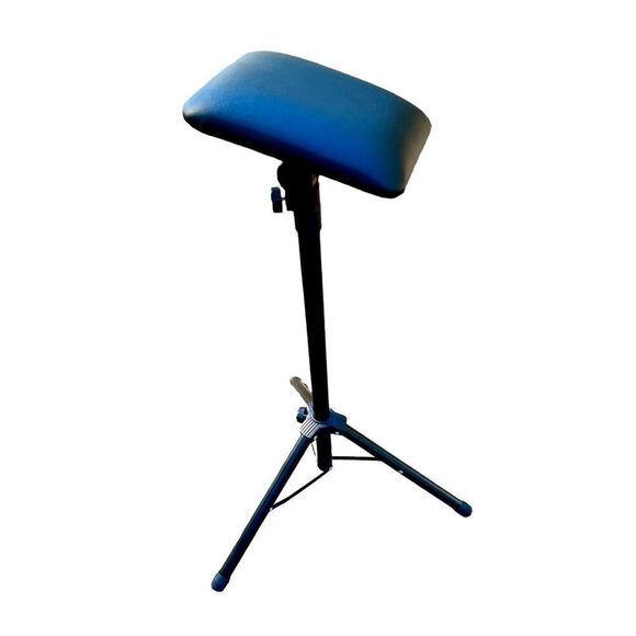 Large Panel Tattoo Stand Adjustable Height Tattoo Arm Leg Rest Pad Black - Picture 4 of 8